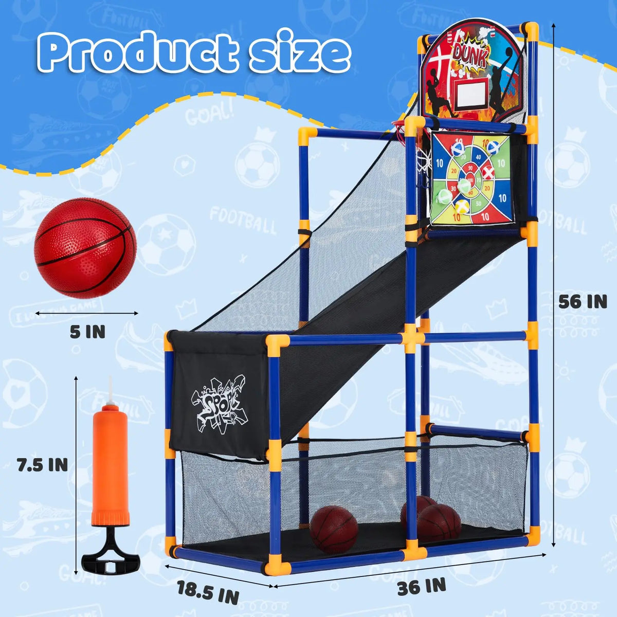 Arcade Basketball Game Set